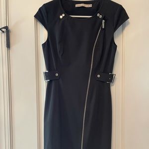 A beautiful fitted Karen Millen black dress.